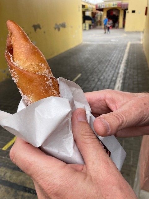 Popular food in South America must try Churros de la Virgen del Carmen in Peru