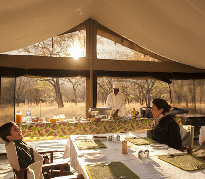 The Ndutu Kati Kati Tented Camp