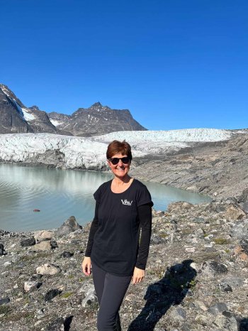 best solo travel destinations Pia hiking in Arctic