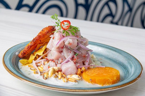 Popular food in South America must try Ceviche in Peru
