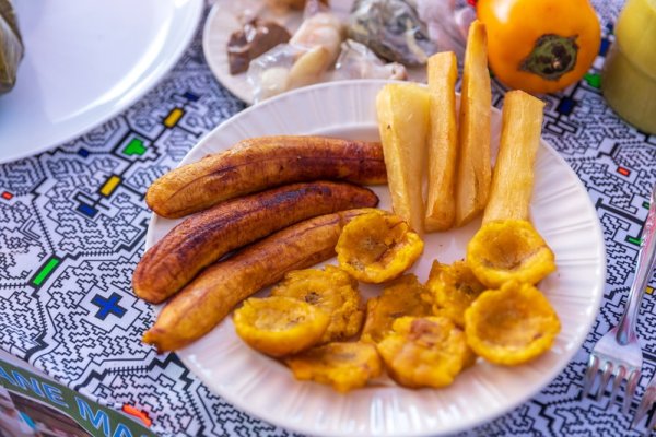 Popular food in South America must try Amazonian Fried Bananas in Brazil