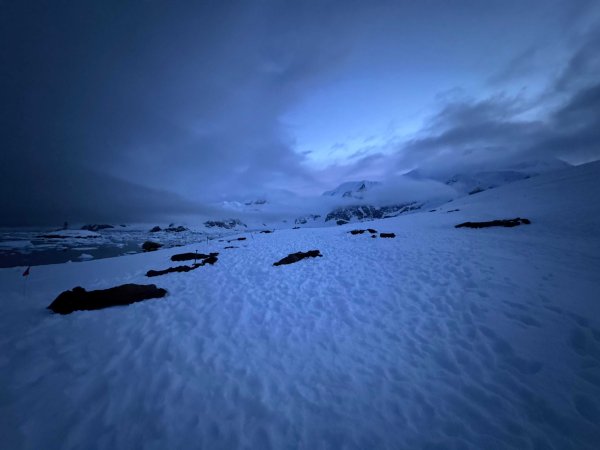 Camping experience in Antarctica