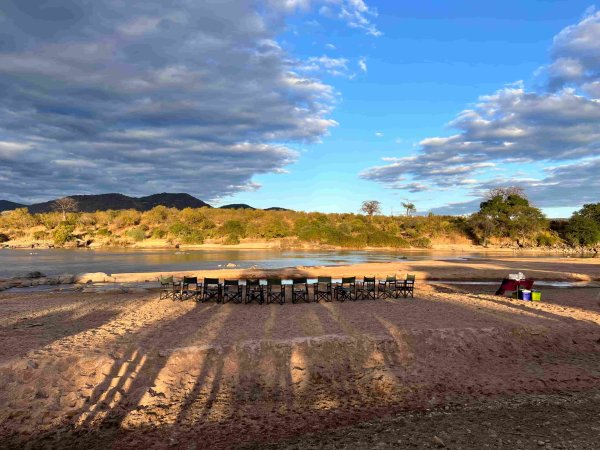 Stellar spot for a tea break Nyerere National Park