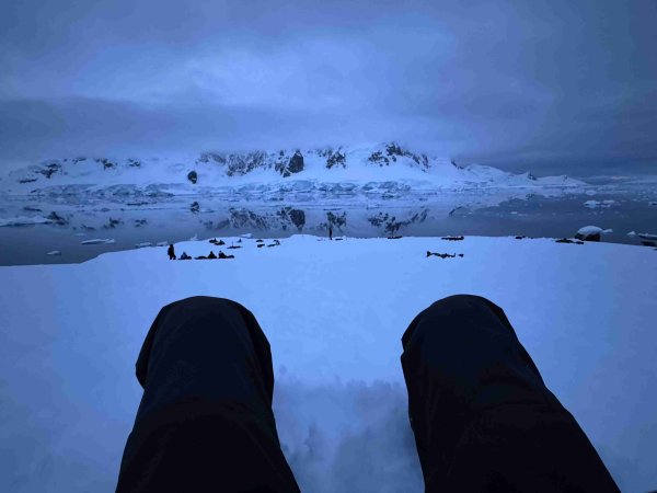 Camping experience in  Antarctica