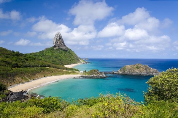 Beautiful beatch in Brazil, Fernando de Noronha
