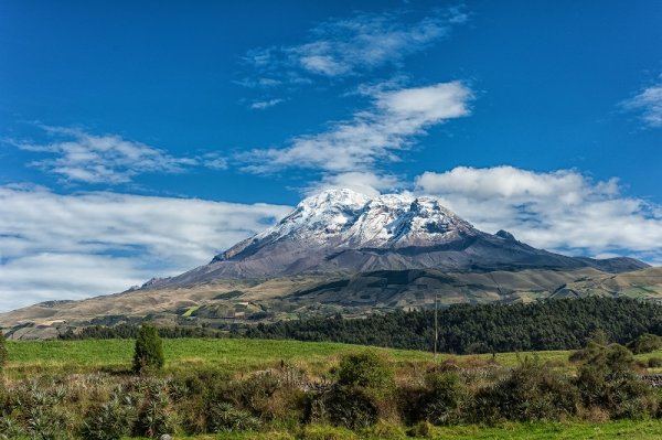 Chimborazo volcano, Ecuador